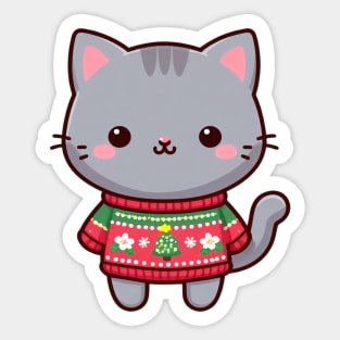 Meowy Catmas ! Sticker